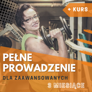 Pełne prowadzenie - osoba zaawansowana (3 miesiące) + KURS